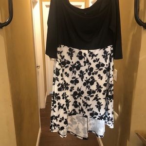 Off the shoulder dress